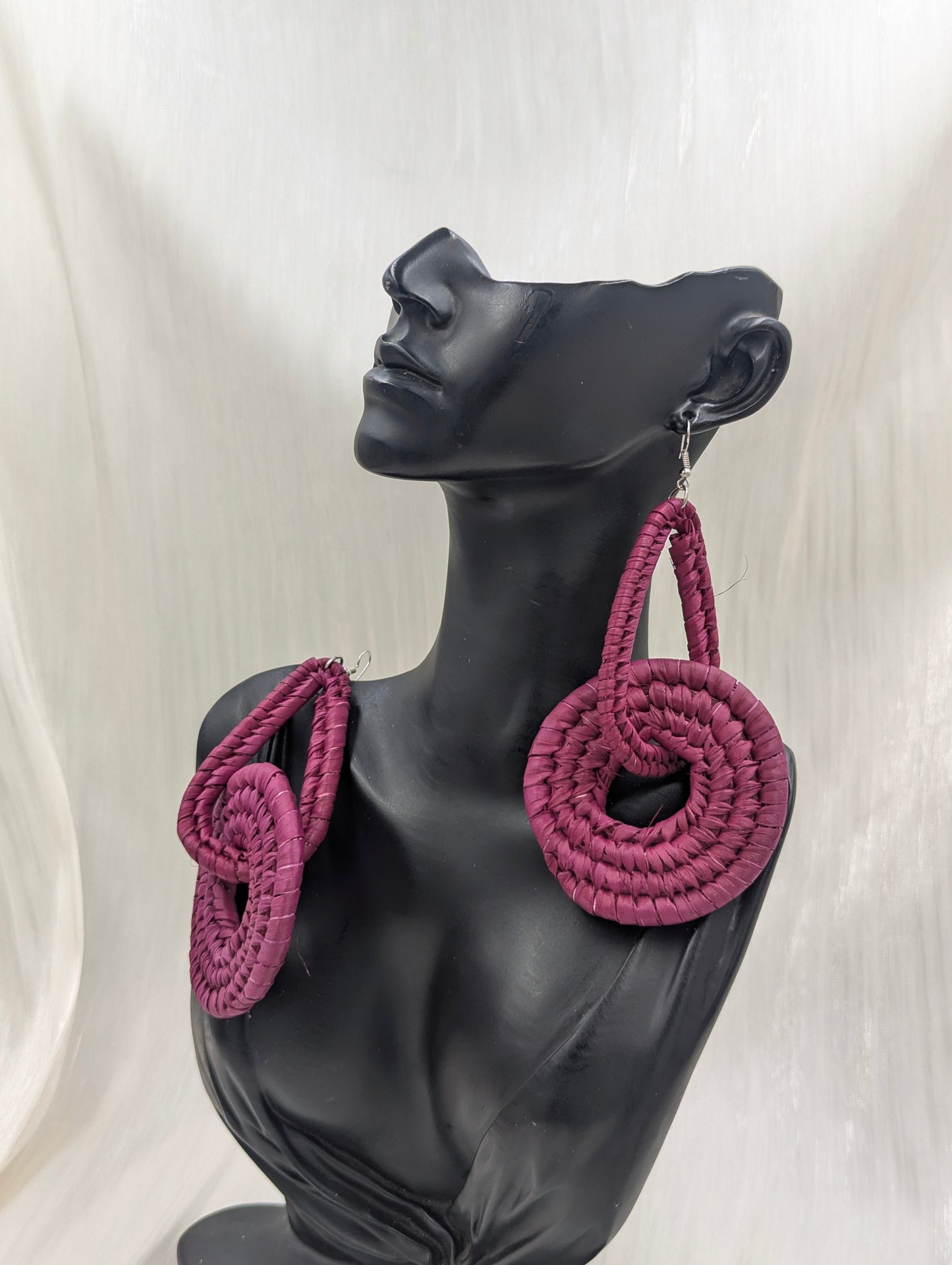 Raffia Earrings