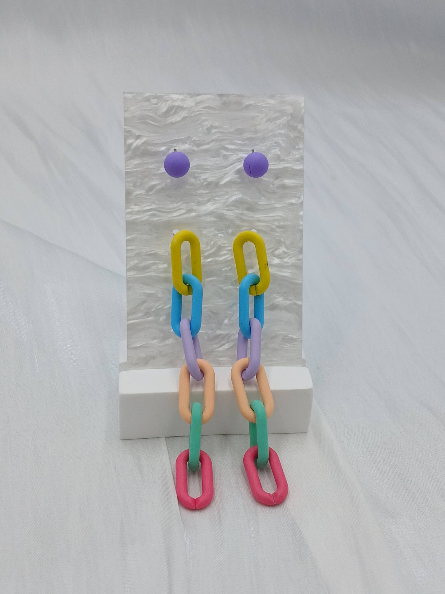 Acrylic earring set