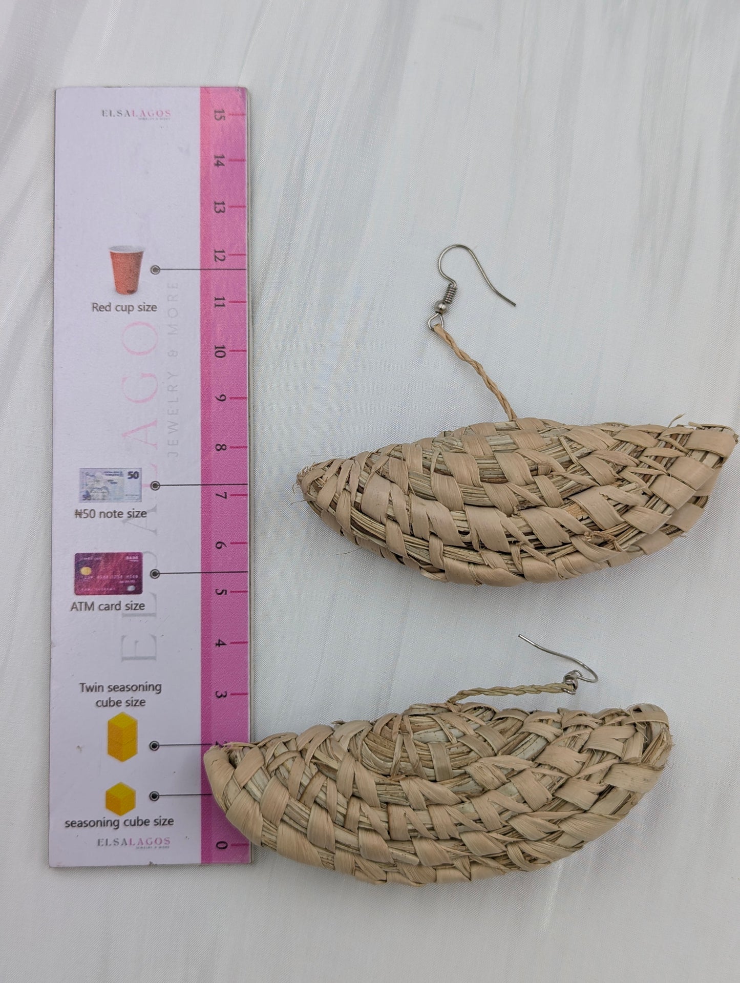 Raffia Earrings