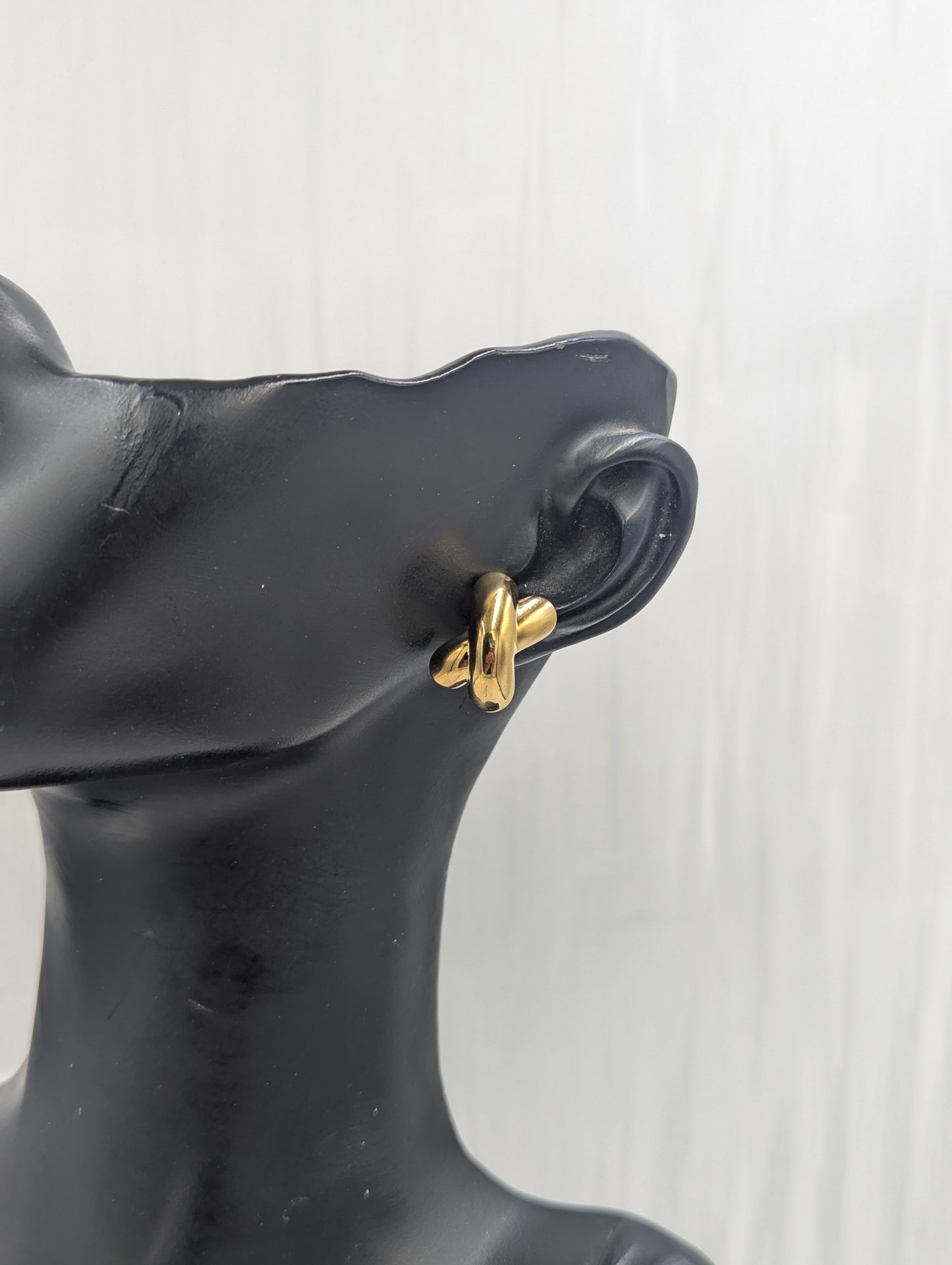 Side Cross Earrings