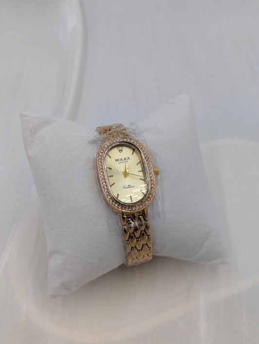 Oval Wristwatch