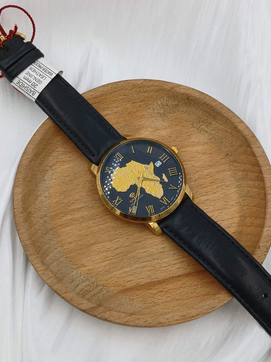 Leather Wristwatch