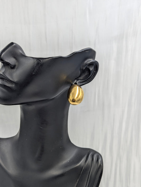 Mini Oval Earrings