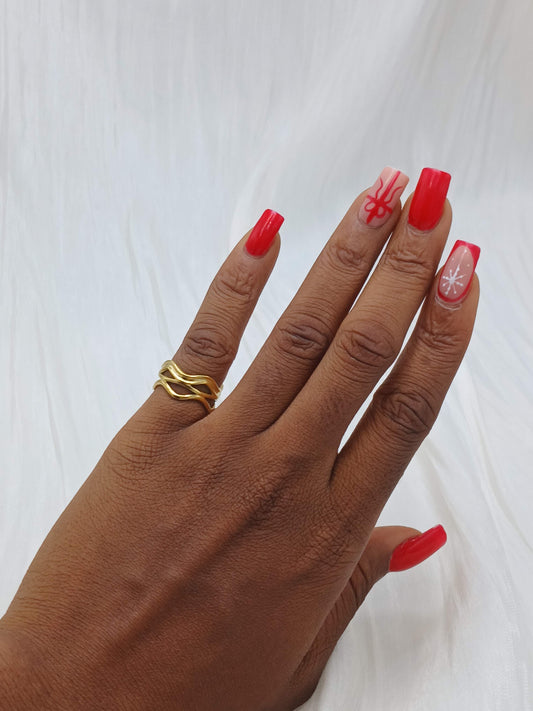 Wavy ring (adjustable)