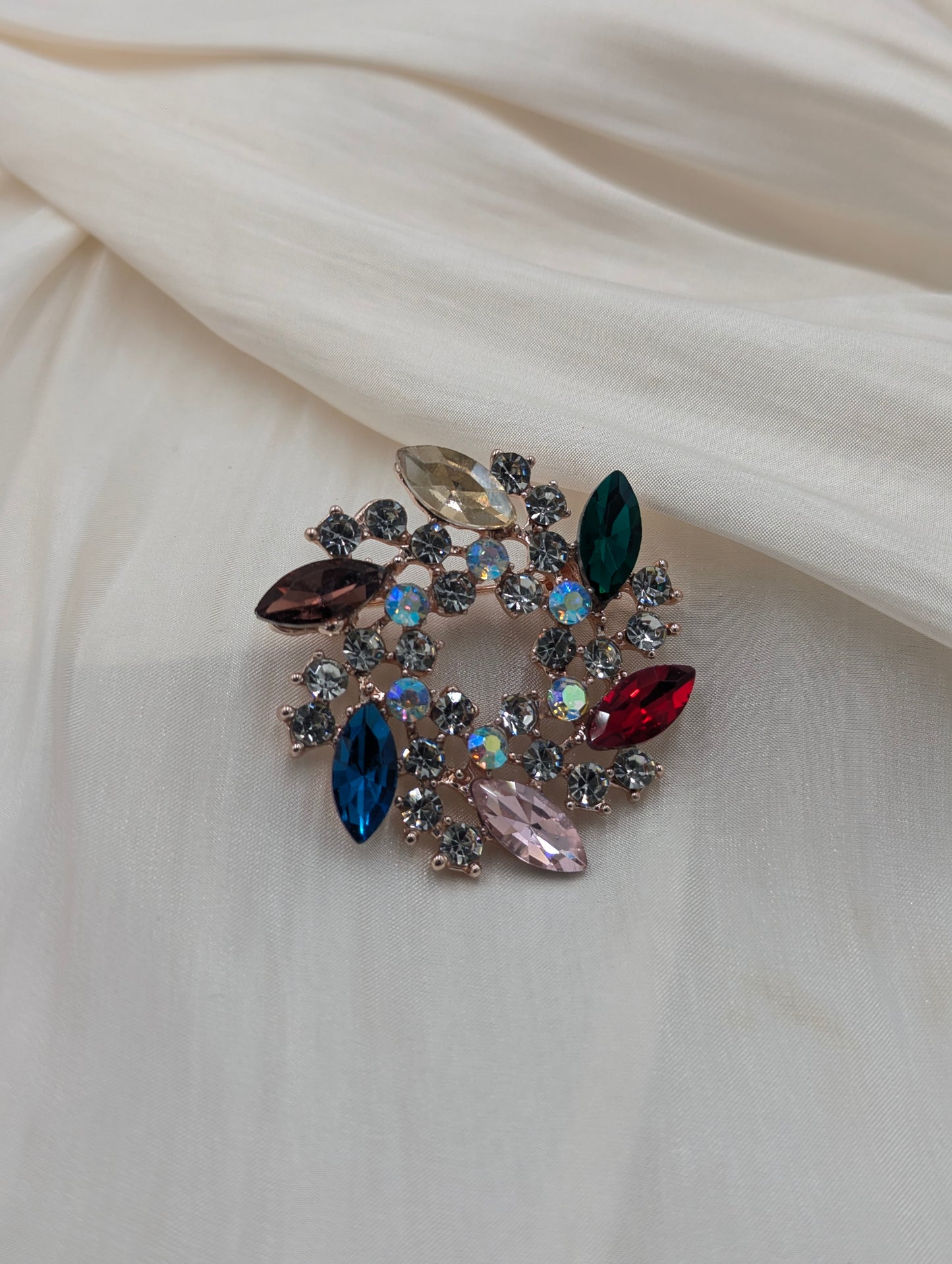 Multicoloured Brooch