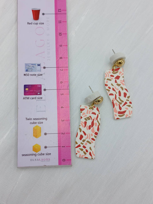 Acrylic earring