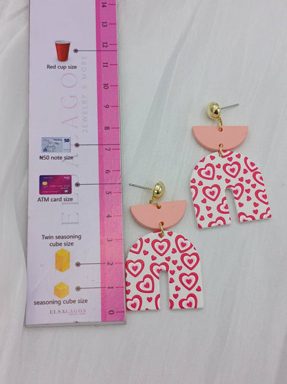 Acrylic earring