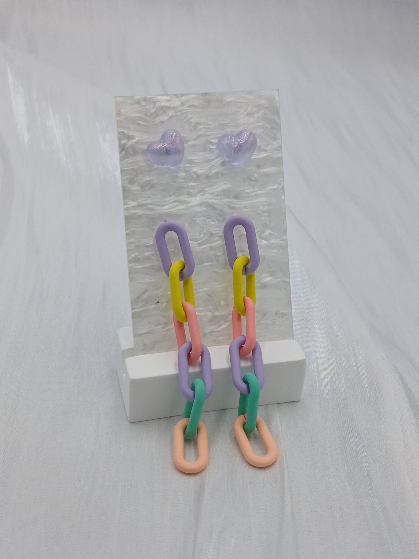 Acrylic earring set