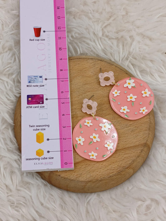 Acrylic earrings