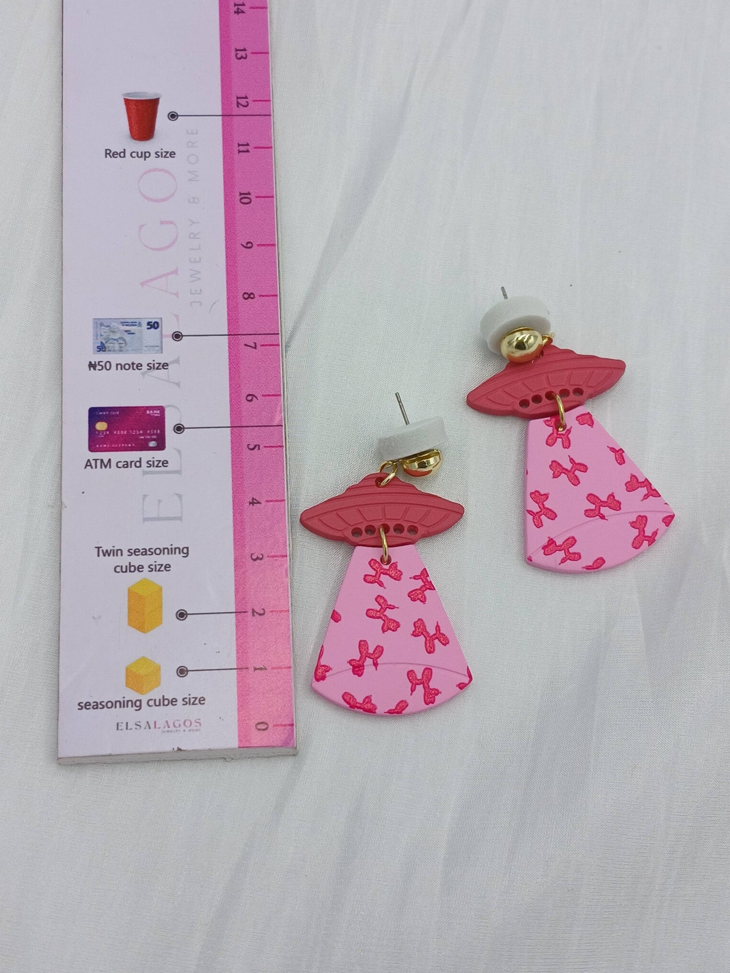 Acrylic earrings