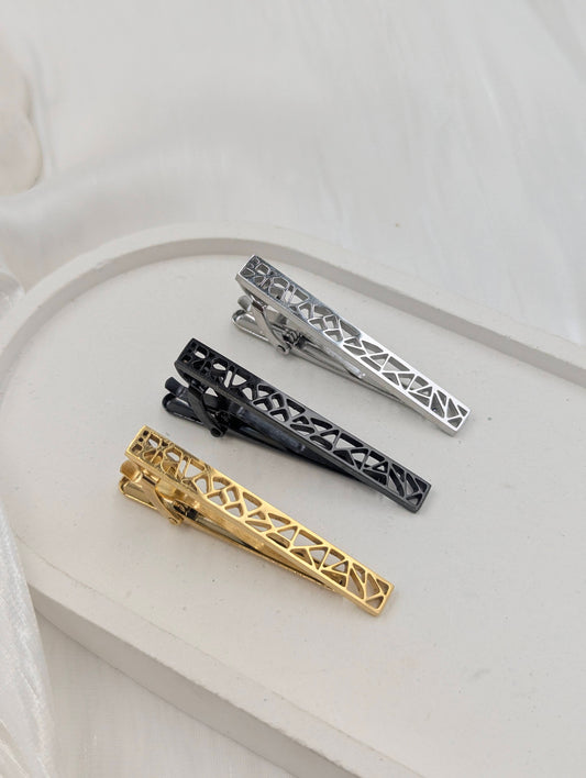 Abstract Tie Clip