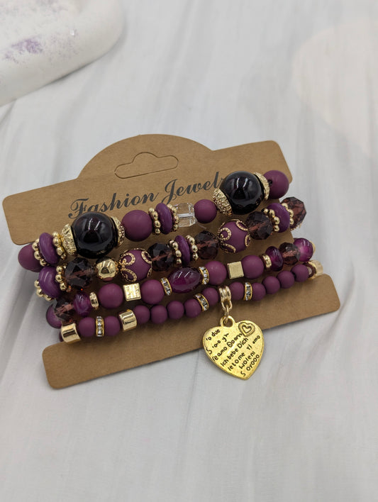 Bead Bracelet Stack