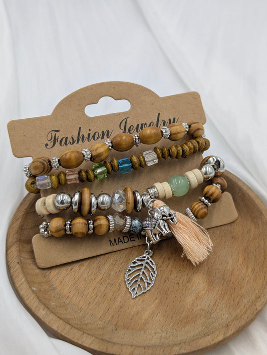 Bead Bracelet Stack