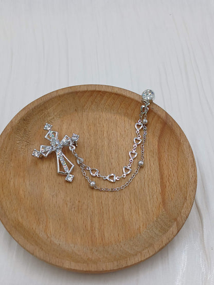 Cross brooch