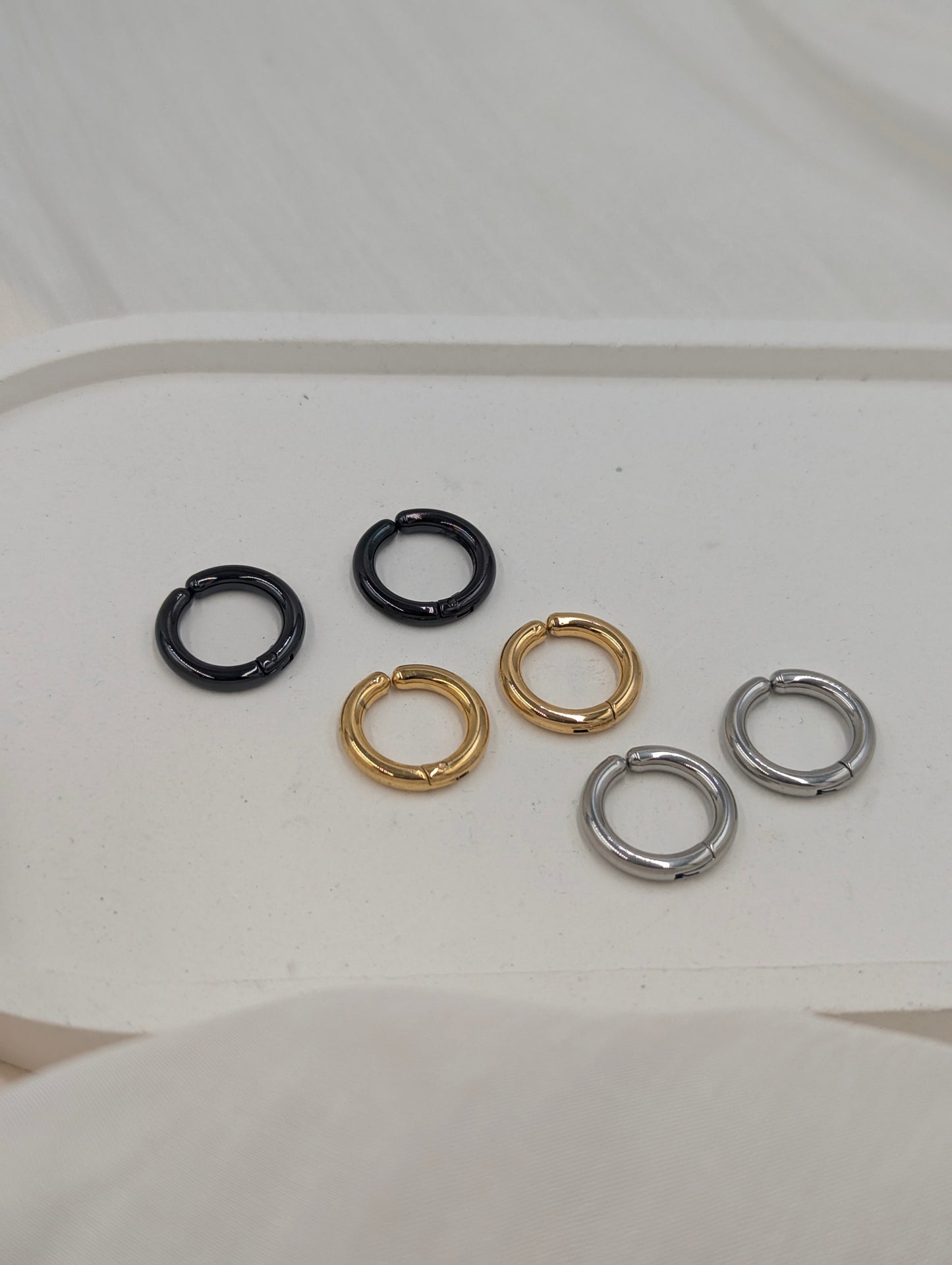 Clip on earrings