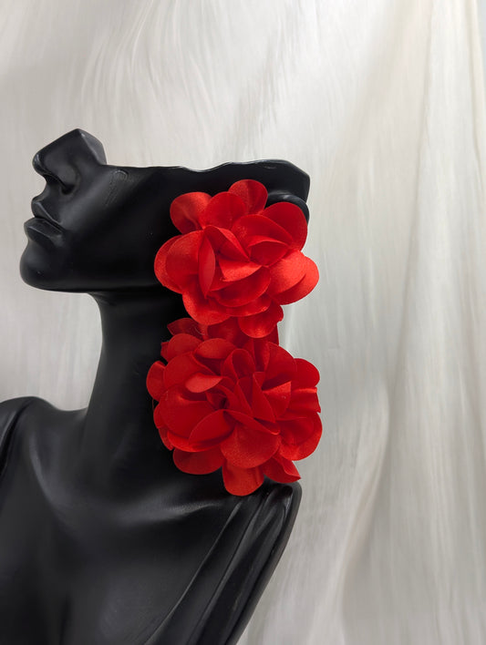 Double Flower Earrings