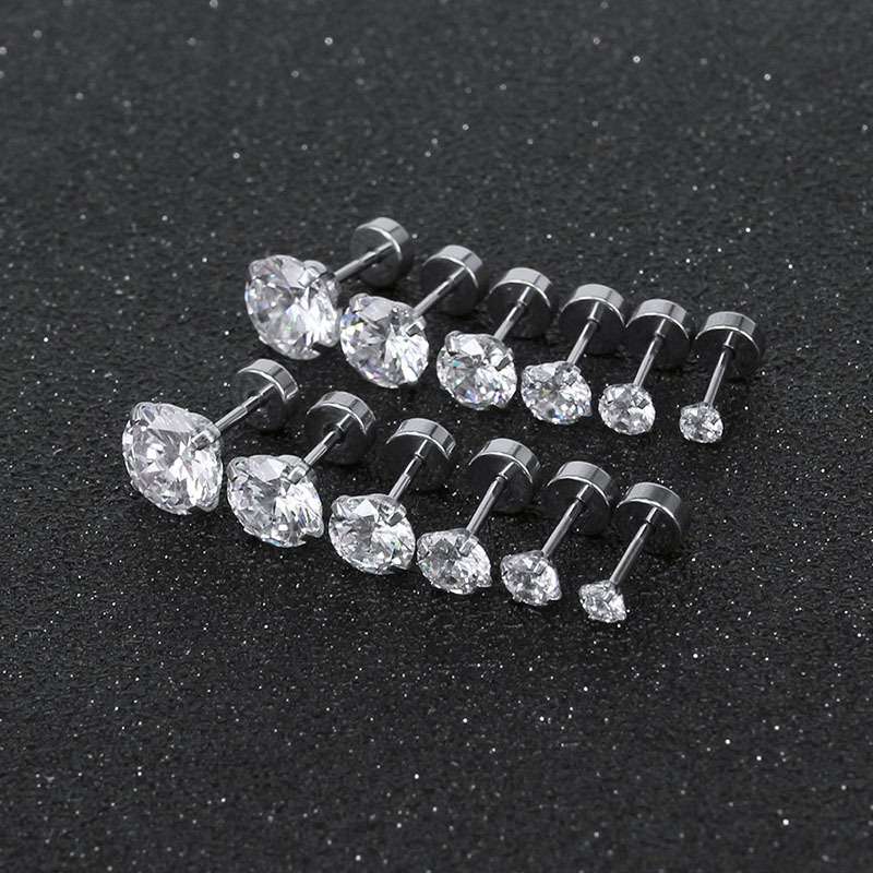 Flat back studs