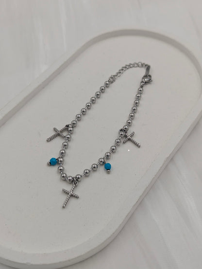 Turquoise Charm Bracelet