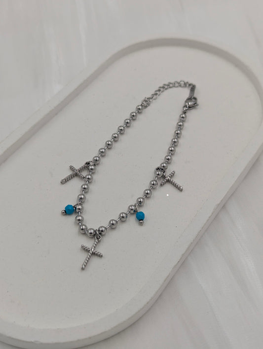 Turquoise Charm Bracelet
