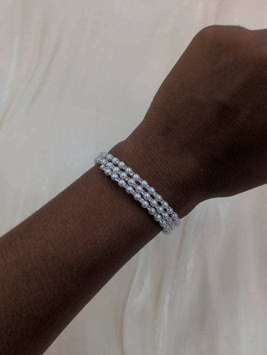 Pearl Wrap-around Bracelet