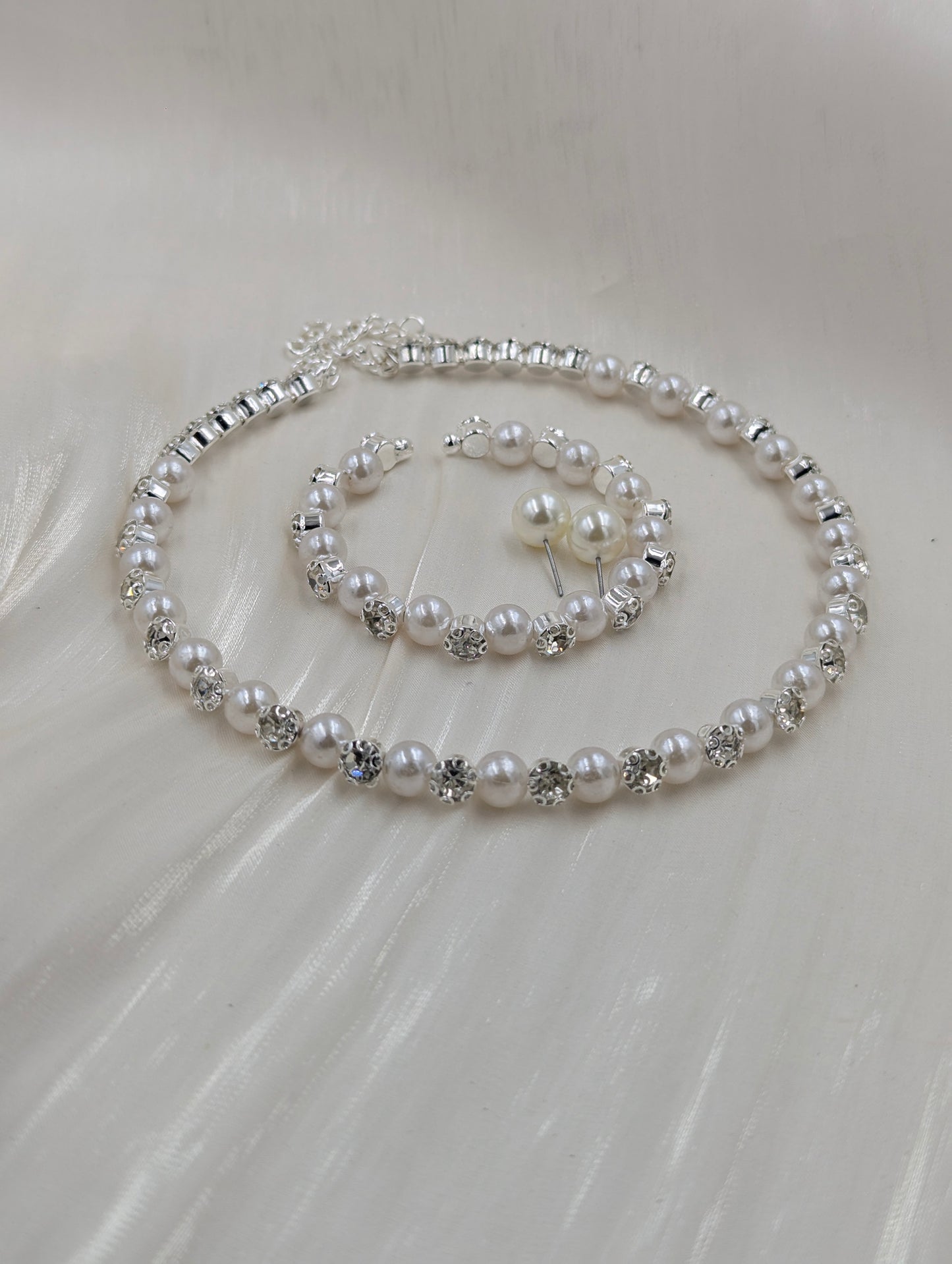 Pearl Choker Set