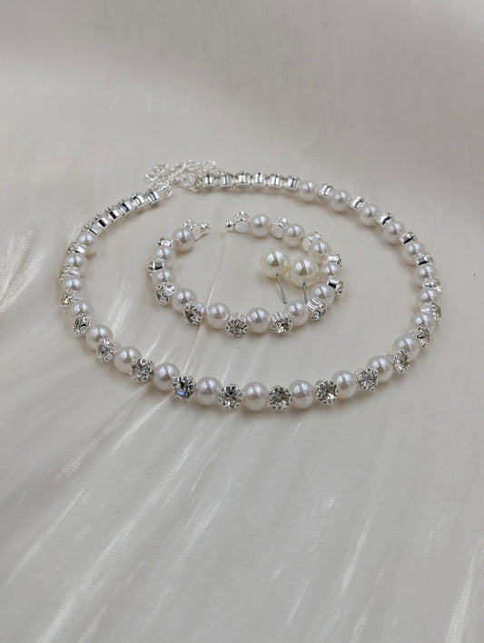Pearl Choker Set