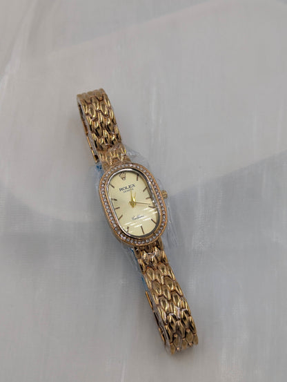 Oval Wristwatch