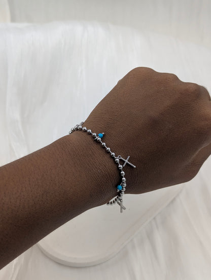 Turquoise Charm Bracelet
