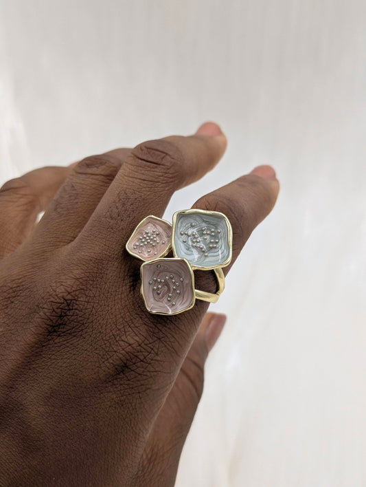 Oil painted Ring (size 10)