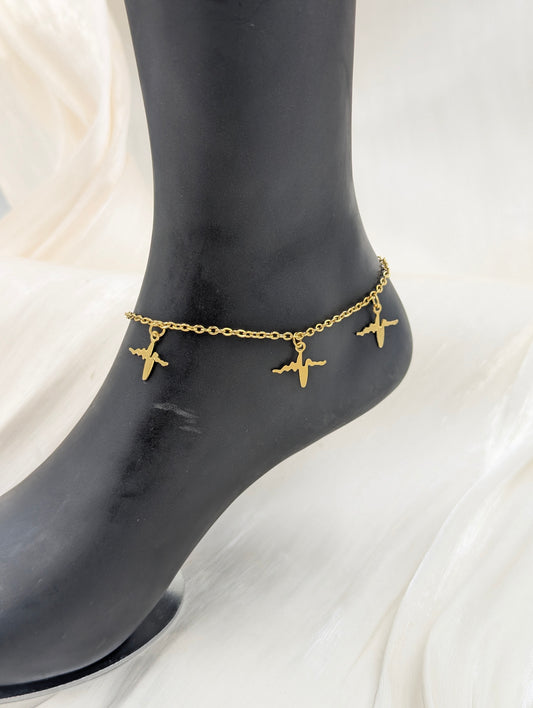 Heartbeat Anklet
