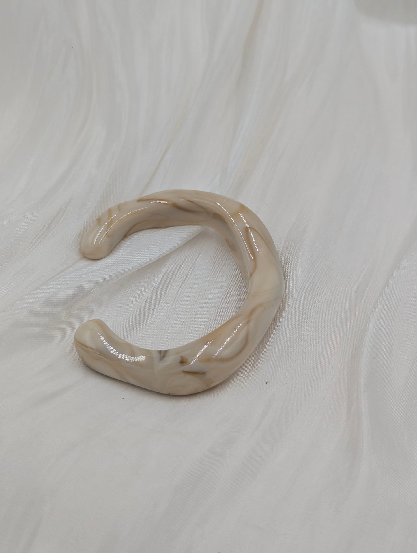 Wavy Acrylic Bangle