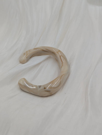 Wavy Acrylic Bangle