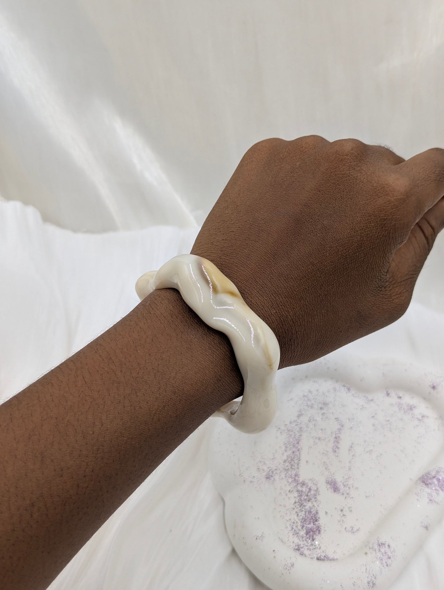 Boho Acrylic Bangle