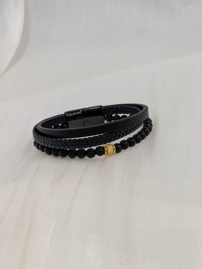 Minimalist Leather Bangle
