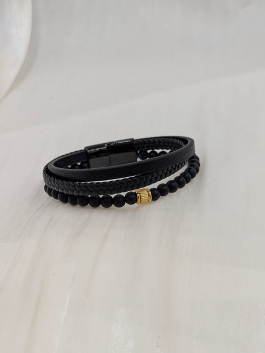 Minimalist Leather Bangle
