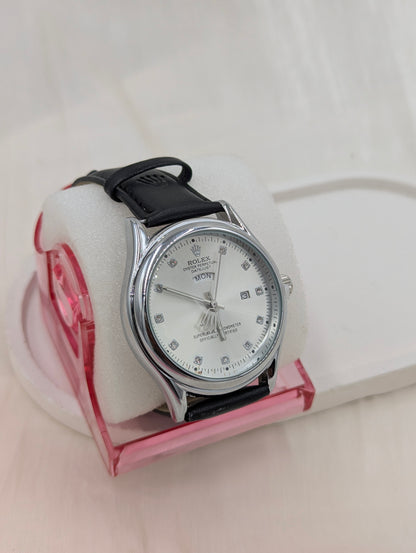 Leather Wristwatch