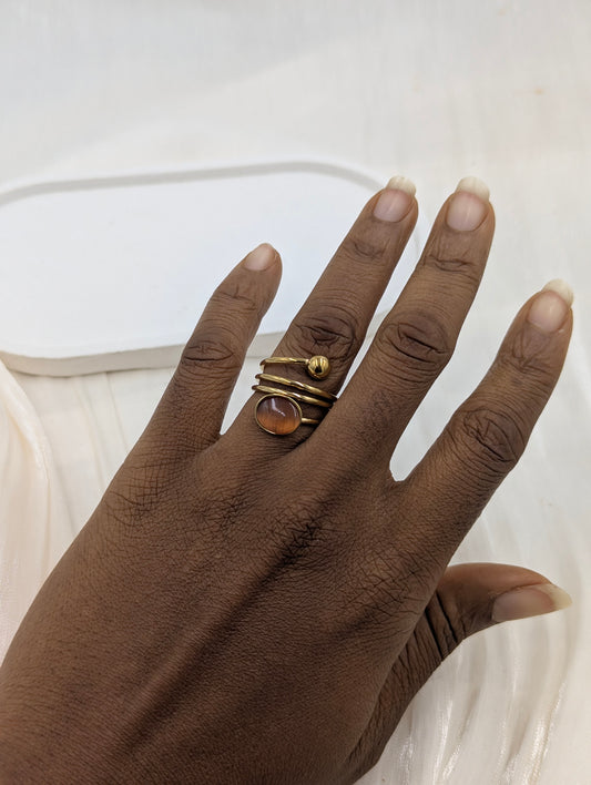 Gemstone Ring (size 8)