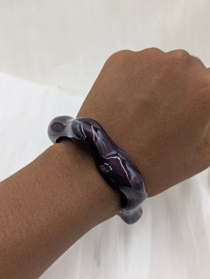 Boho Acrylic Bangle