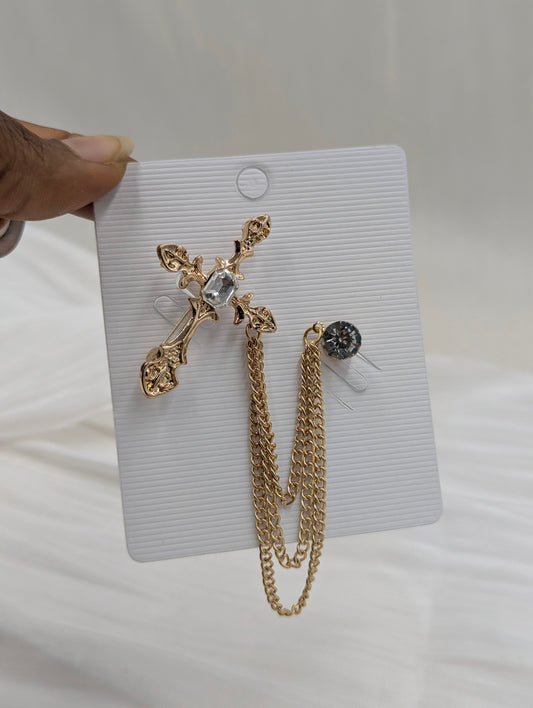 Cross Brooch