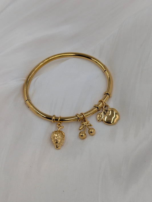 Fruity Charm Bangle