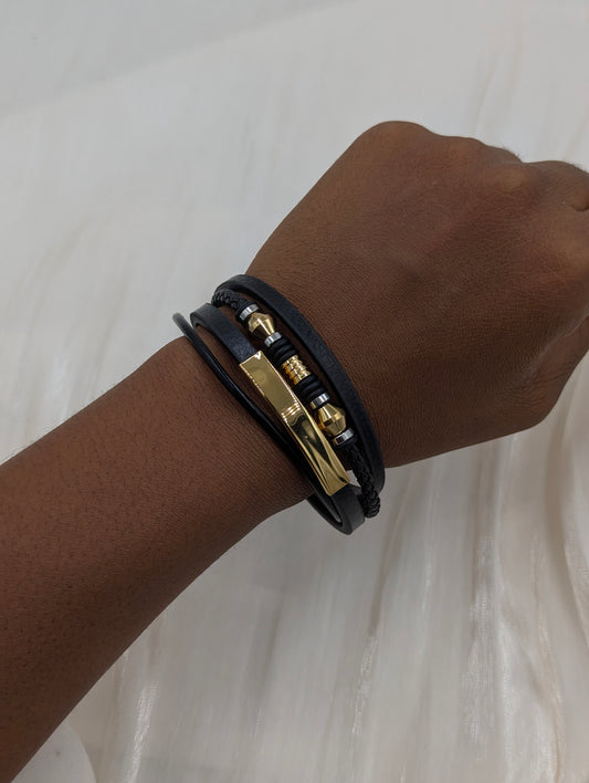 Leather Bangle