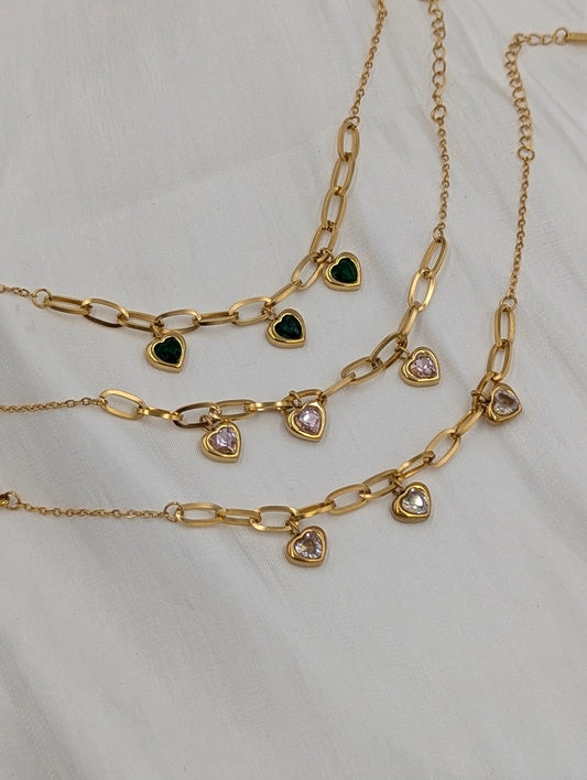 Heart Charm Bracelet