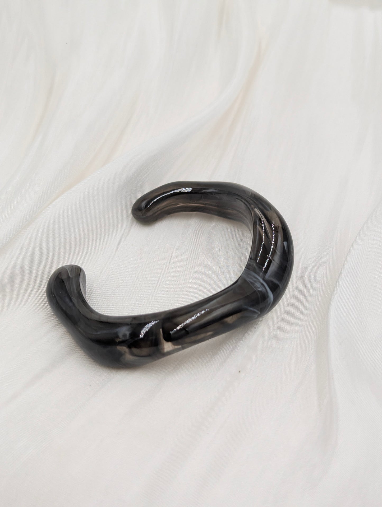 Wavy Acrylic Bangle