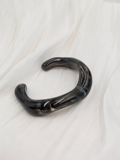 Wavy Acrylic Bangle