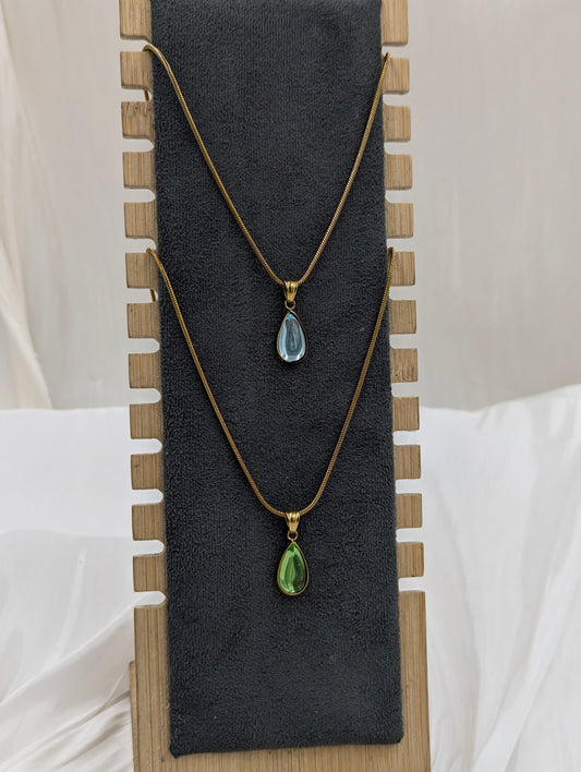 Aqua Necklace
