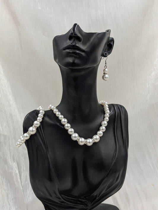 Pearl Necklace Set