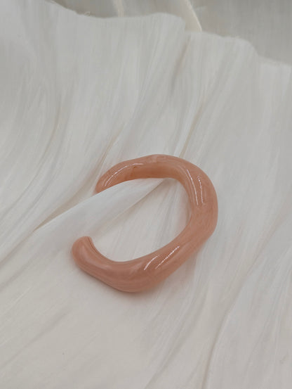 Wavy Acrylic Bangle