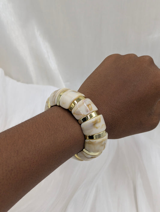 Elastic Resin Bangle