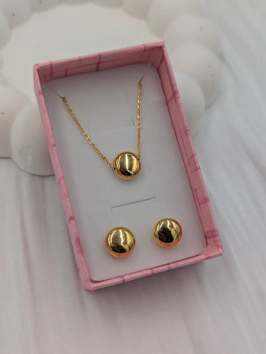 Round Necklace Set