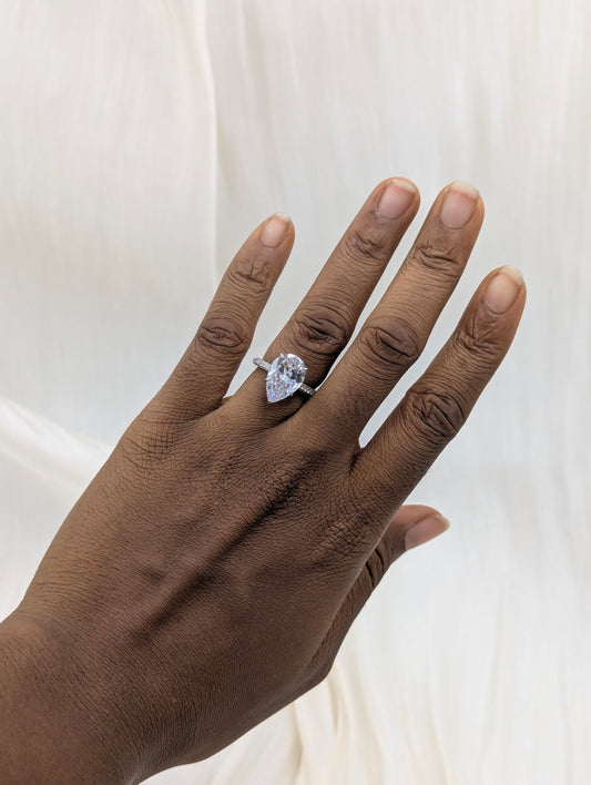 Pear Ring (size 7)